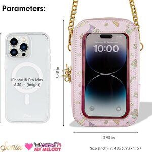 Sonix x Sanrio Crossbody Phone Pouch Universal Smartphone Purse and Wallet [NWT]